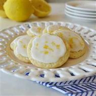 Frosted Lemon Drop Cookies